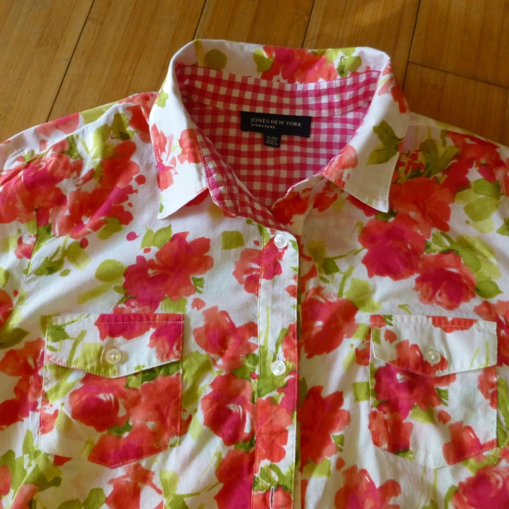Jones N.Y. country core blouse top XL - Picture 3 of 3